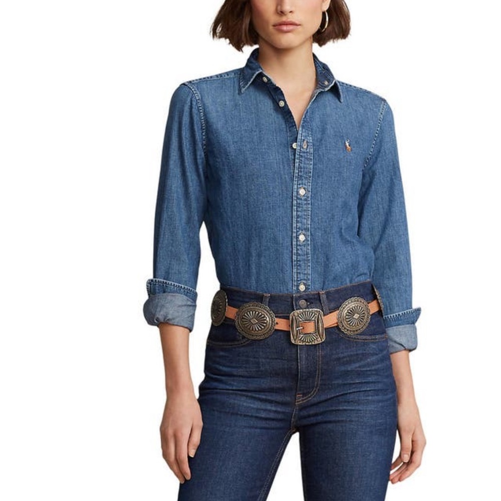 Polo Ralph Lauren Denim Button-Up Shirt